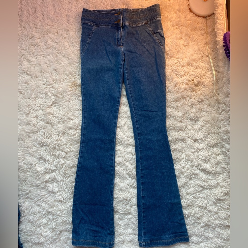 Veronica beard high waisted jeans